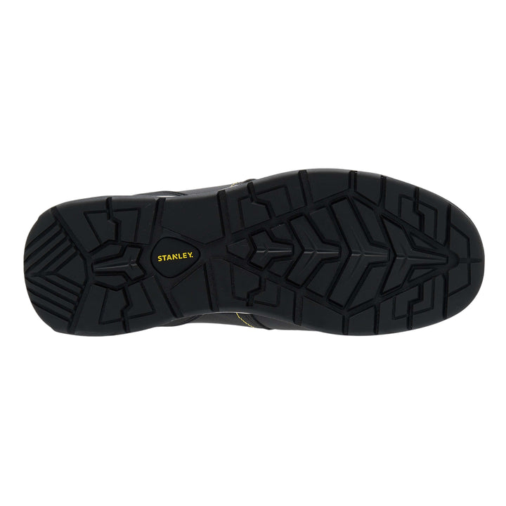 Black shoe sole on a white background