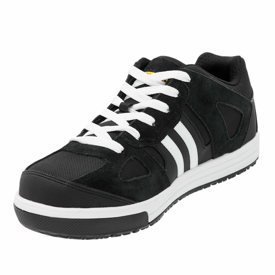 STANLEY Berwick Low Men's Lightweight, Steel Toe, Safety Work Trainer 3/4 View Facing Left