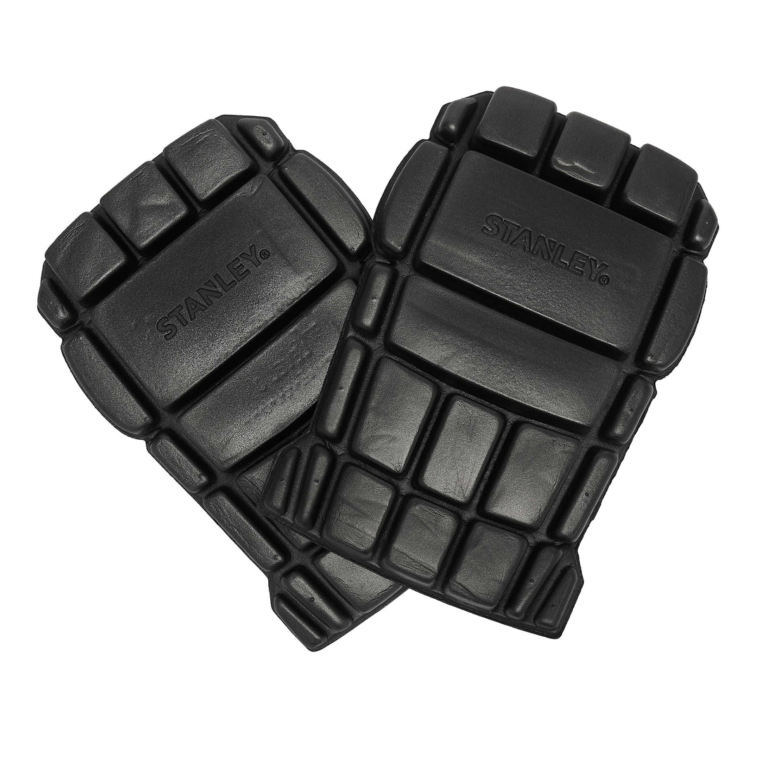 STANLEY Workwear EVA Knee Pad Inserts, Black, Front View