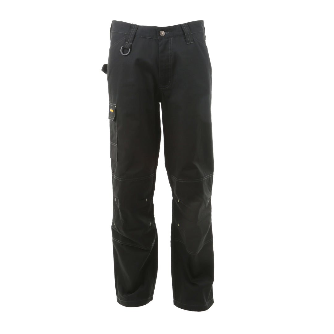 Black pants on a white background