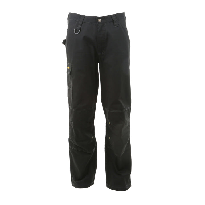 Black pants on a white background